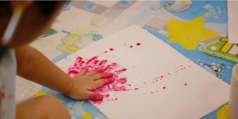 Finger painting